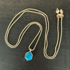 Kendra Scott adjustable length gold necklace